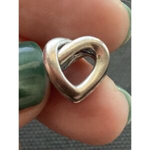 Pandora Sterling Silver Knotted Heart charm ALE 925